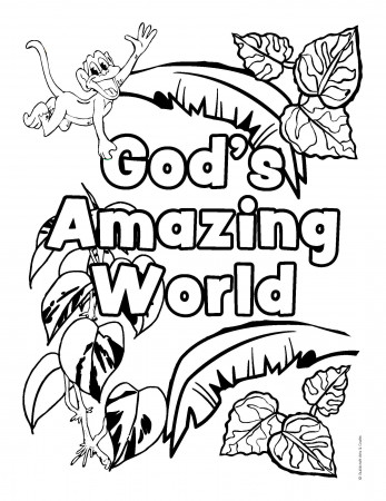 Best Photos of Printable VBS Coloring Pages - Weird Animals VBS ...