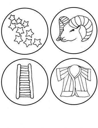 Coloring Pages of jesse tree ornaments - Free coloring page