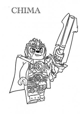 How to Draw Lego Chima Prince Laval Coloring Pages: How to Draw ...