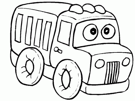 Coloring Pages Of Cars And Trucks 48 | Free Printable Coloring Pages