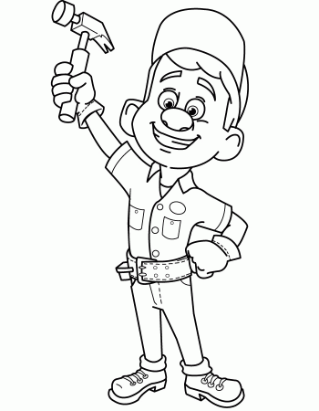 Wreck It Ralph Coloring Pages | The Cartoon Journal