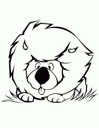Cute Cartoon Lion Coloring Page | Free Printable Coloring Pages