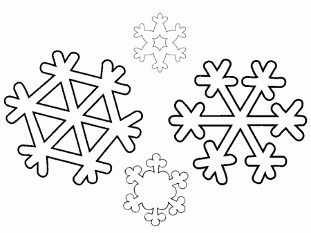 Snowflake-coloring-pages-8 | Free Coloring Page Site