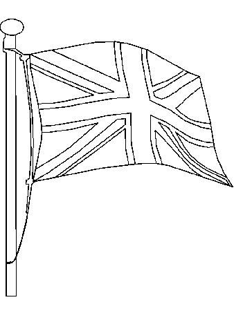 London England Flag | Coloring Pages For Girls | Kids Coloring 