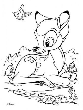 BAMBI coloring pages - Bambi 40