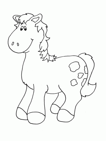 Horses Colouring Pages- PC Based Colouring Software, thousands of 