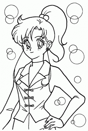Chibi Usa 39 S Coloring Albums 6618 Sailor Jupiter Coloring Pages