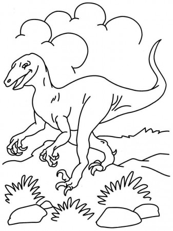 Realistic Dinosaur Coloring Sheets
