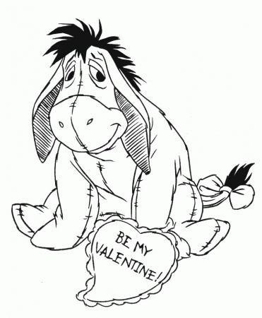 Series Winnie the Pooh print coloring pages. 26