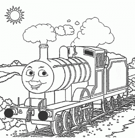 Edward The Train Coloring Pages - Thomas And Friends Coloring 