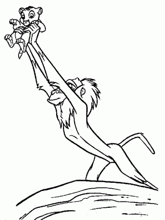 Lion King Coloring Pages | Inspire Kids