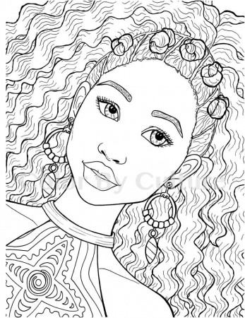 Printable Coloring Book - African Fashions — Color By Culture | Printable coloring  book, People coloring pages, Coloring books