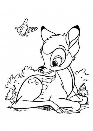 coloriage-bambi-disney-5_jpg dans Bambi coloring pages | Coloring ...