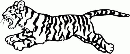 tiger coloring page | Only Coloring Pages