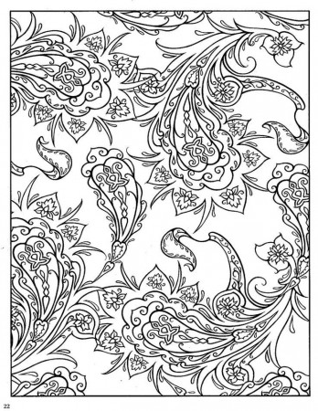 14 Pics of Paisley Coloring Page Cat - Paisley Coloring Page ...