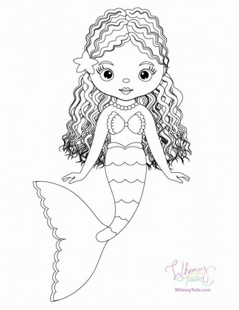 32 Mermaid Tail Coloring Page | Colorir.best | Mermaid coloring pages, Free coloring  pages, Free coloring pictures