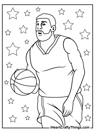 NBA Coloring Pages (Updated 2022)