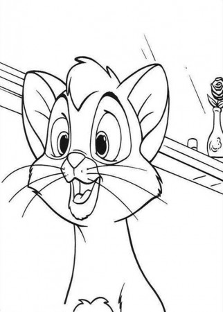 The Famous Oliver and Company Coloring Pages | Bulk Color