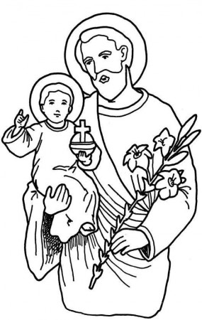 Saints Coloring Pages | Catholic ...