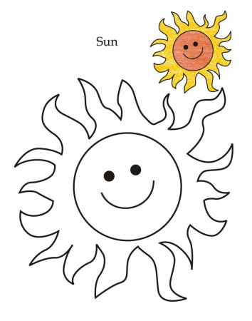 0 Level sun coloring page | Download Free 0 Level sun coloring ...