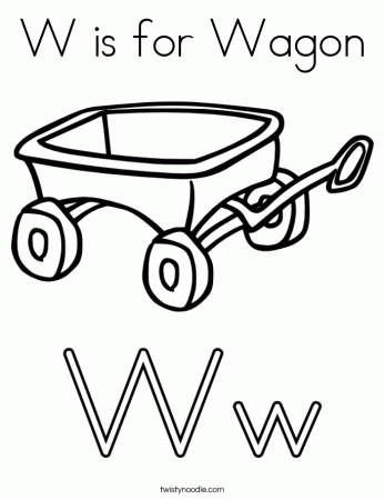 letter w coloring pages - High Quality Coloring Pages