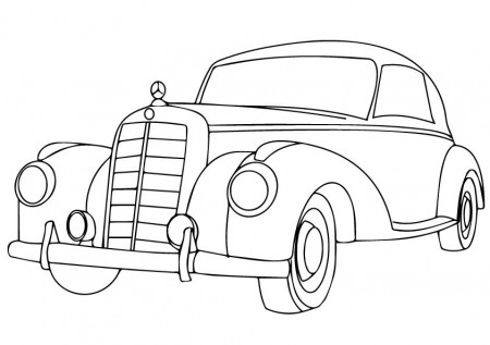 Car Coloring Pages - Free Printable Coloring Pages for Kids
