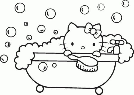 Hello Kitty Pdf - Coloring Pages for Kids and for Adults