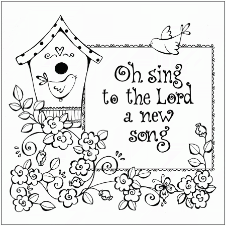 Adorable Christian Bible Coloring Pages