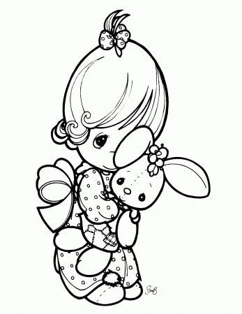 Bing Precious Moments Coloring Pages - Coloring Pages For All Ages