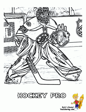 Boston Bruins - Coloring Pages for Kids and for Adults