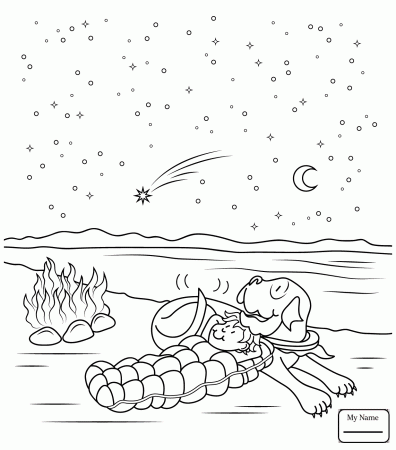 Coloring Pages Night At GetDrawings.com #1372248 - PNG Images - PNGio