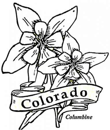 Colorado coloring page | Free Printable Coloring Pages