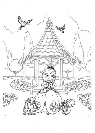 Printable 28 Sofia the First Coloring Pages 6531 - Sofia the First ...