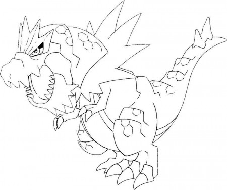 Coloring Pages Pokemon X Y Drawing