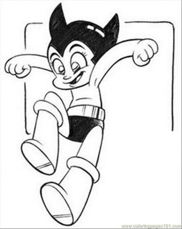 Coloring Pages Astroboy (Cartoons > Astro Boy) - free printable 