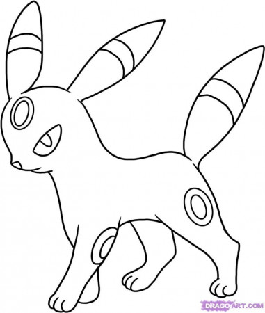 Umbreon?s Colouring Pages
