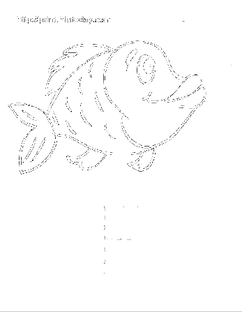 Printable Fish Letters