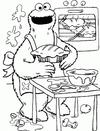 Sesame Street Coloring Pages 64 | Free Printable Coloring Pages 