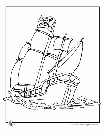 pirate ship coloring pages image search results