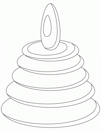 Toy ring coloring page | Download Free Toy ring coloring page for 
