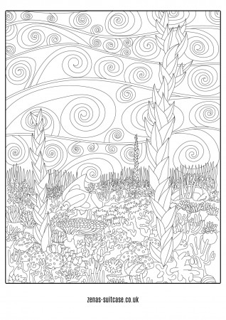 Get This Ocean Coloring Pages for Adults Coral Reefs Under the Sea !
