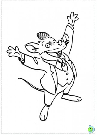 Geronimo stilton coloring pages to download and print for free