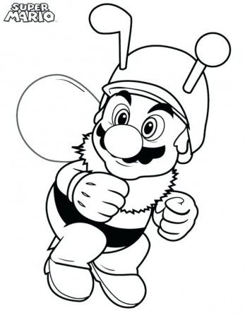 Free Printable Funny Coloring Pages For Kids | Super mario coloring pages, Mario  coloring pages, Bee coloring pages