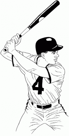 Baseball Bat Coloring Book Baseball Coloring Baseball Coloring ...