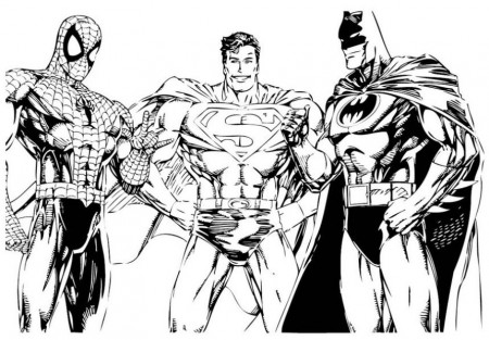 Superhero Coloring Pages | Free Coloring Pages