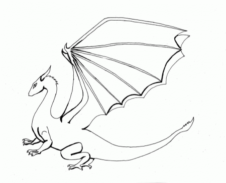 11 Pics of Easy Cute Dragon Coloring Page - Cute Baby Dragon ...