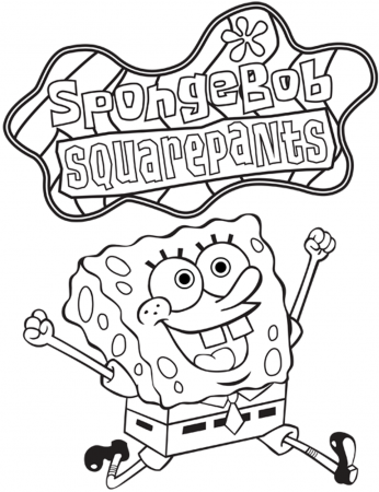 Coloring Pages Spongebob Squarepants Printable | Cartoon Coloring ...