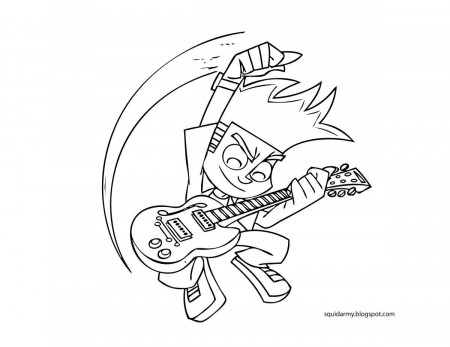 Johnny Test - Coloring Pages for Kids and for Adults
