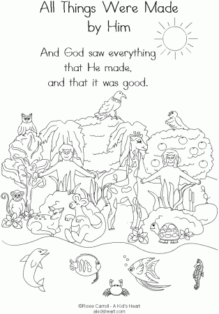Creation - Coloring Pages for Kids and for Adults