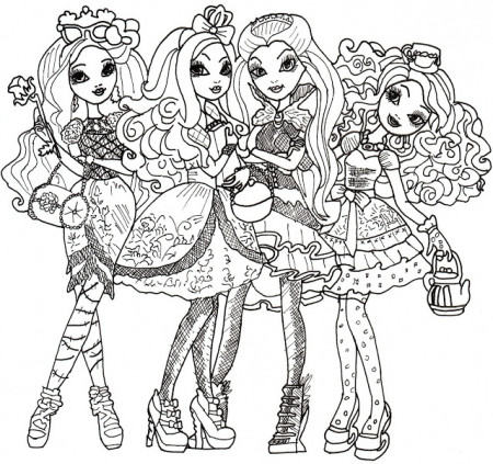 Ever after high to download - Ever After High Kids Coloring Pages